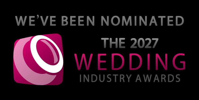 We've been nominated — The 2027 Wedding Industry Awards