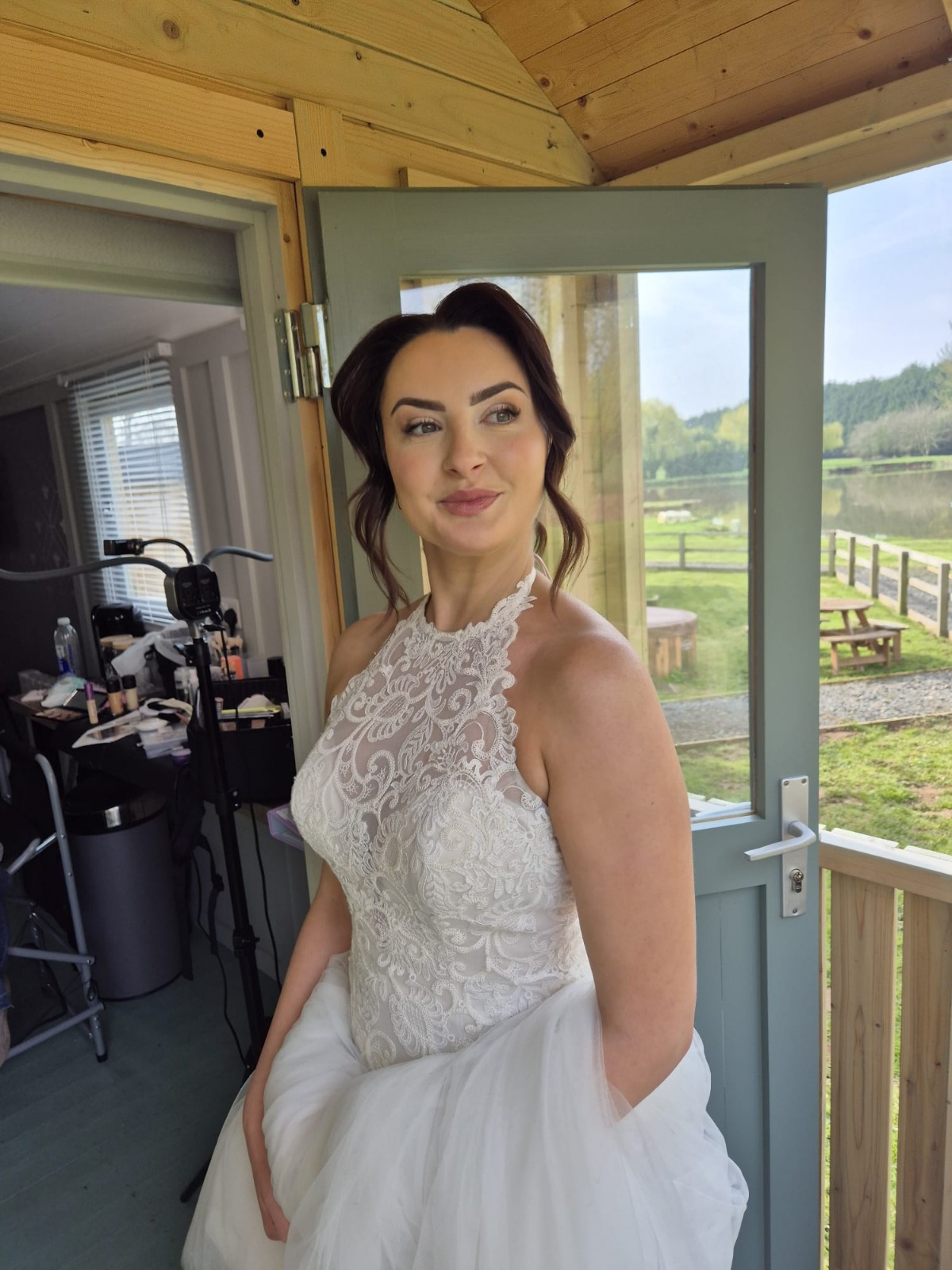 Lash styling close-up by Georgina Lily Beauty